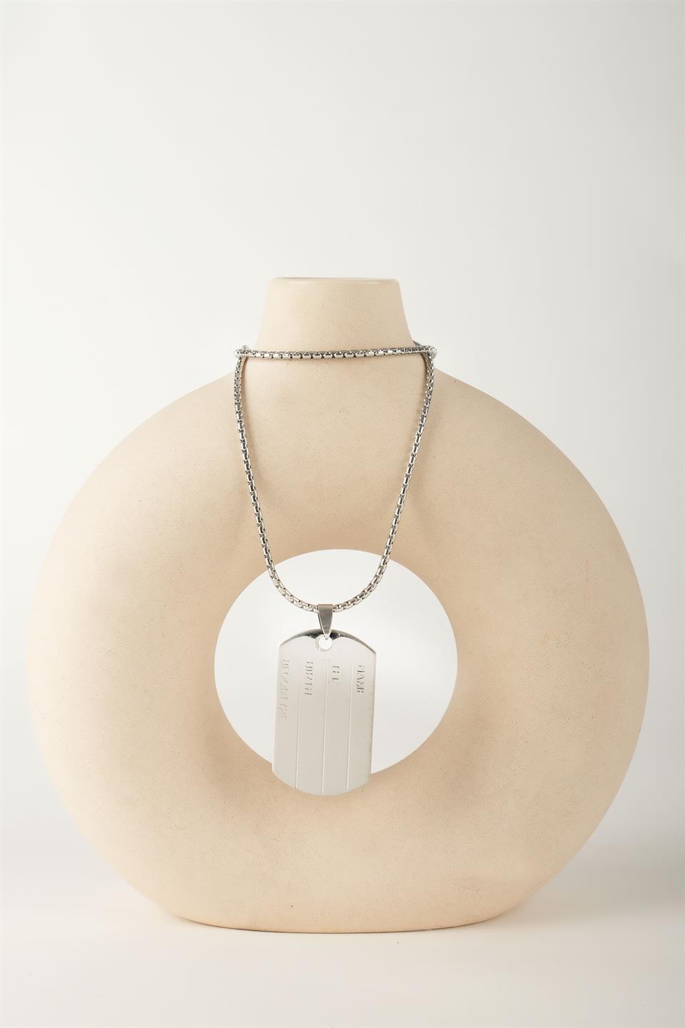 SİLLAGE GOLD ZİNCİR ÇELİK KOLYE