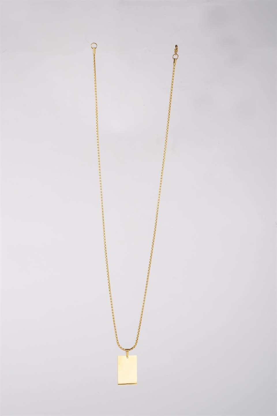 VİTA GOLD ZİNCİR ÇELİK KOLYE