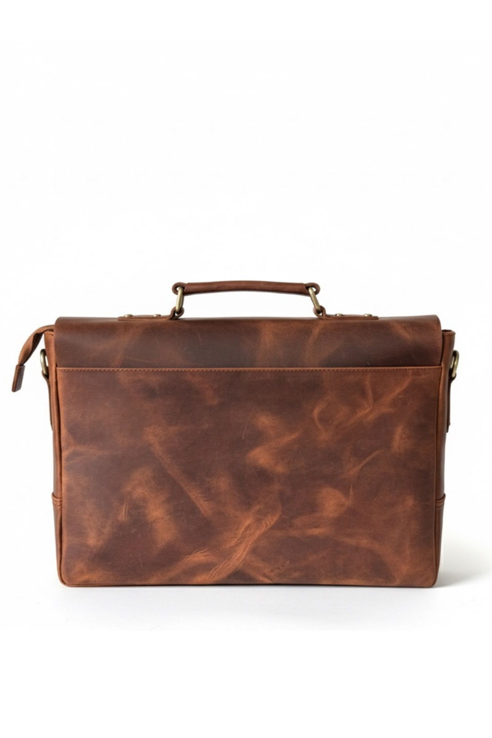 Briefcase Crazy Taba Laptop Ve Evrak Organizer Hakiki Deri Çanta