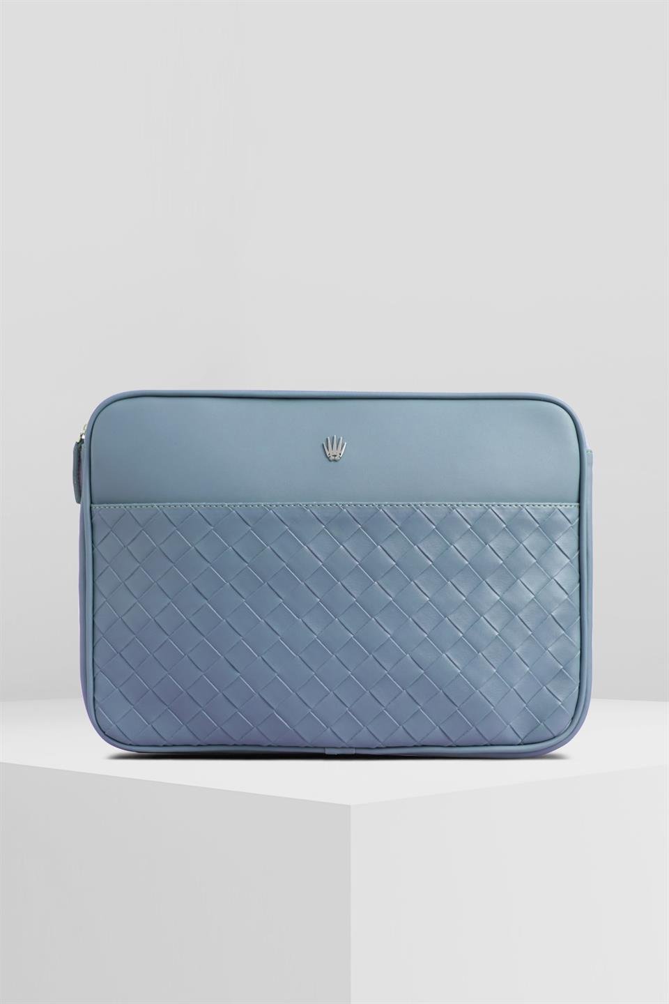 COLORATO BLUE CLUTCH HAND BAG