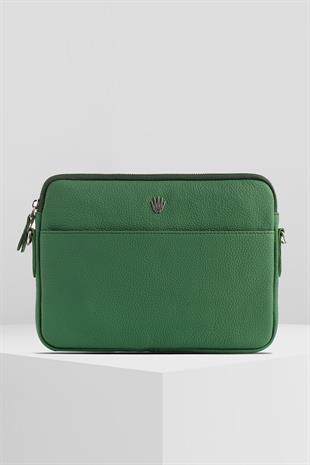 MAESTRIA GREEN  WITH SHOULDER STRAP HAND BAG