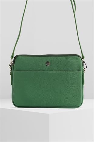 MAESTRIA GREEN  WITH SHOULDER STRAP HAND BAG