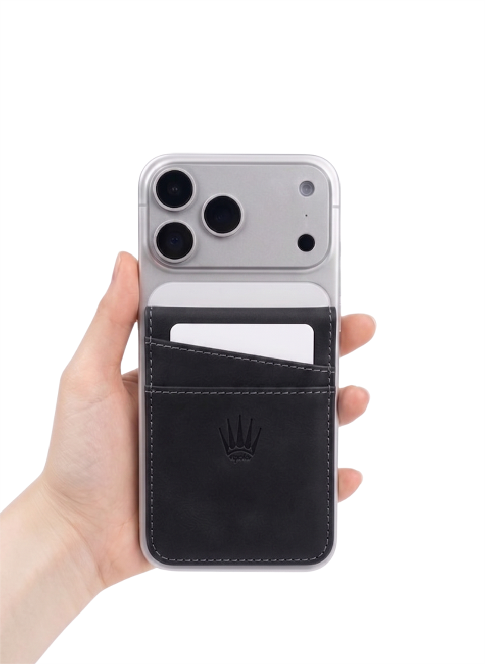 ClipStand Standlı Magnetik Siyah Yapıştırmalı 4 Hazneli Mıknatıslı Kartlık