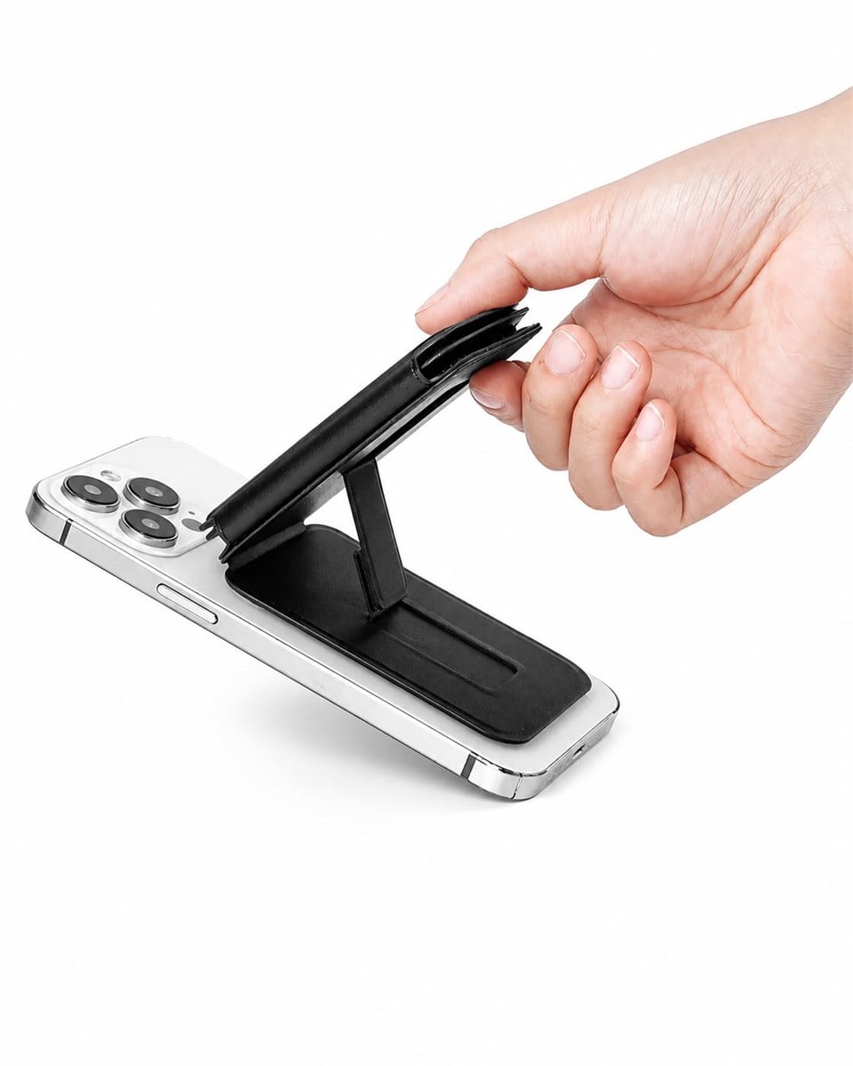 Fixo Standlı Lacivert Magnetik Yapıştırmalı Mıknatıslı Kartlık