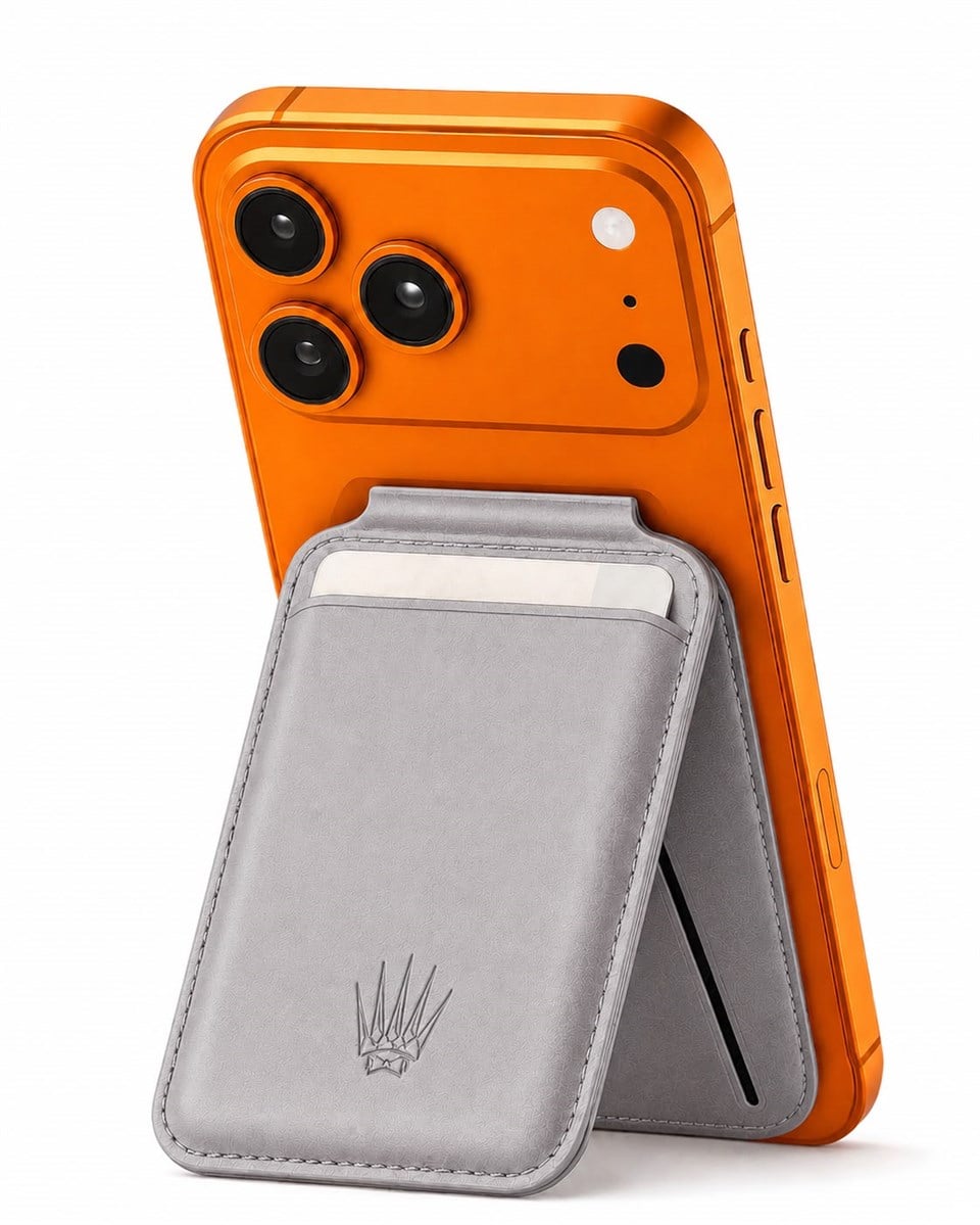 Flexstand Standlı Magnetik Gri Yapıştırmalı 5 Hazneli Mıknatıslı Kartlık