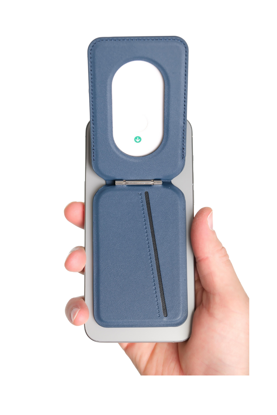 Flexstand Standlı Lacivert Magnetik Yapıştırmalı 5 Hazneli Mıknatıslı Kartlık