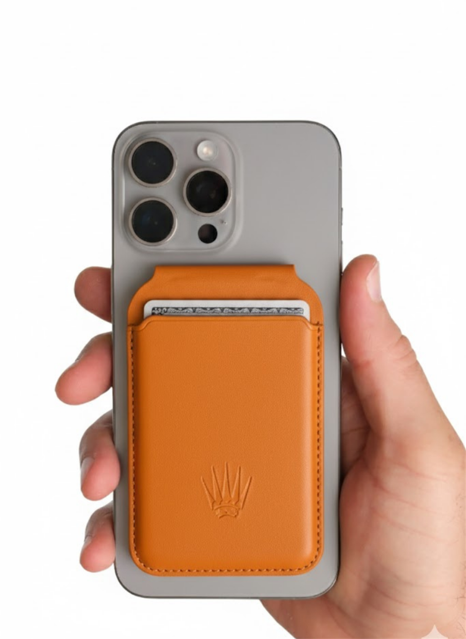 Flexstand Standlı Turuncu Magnetik Yapıştırmalı 4 Hazneli Mıknatıslı Kartlık