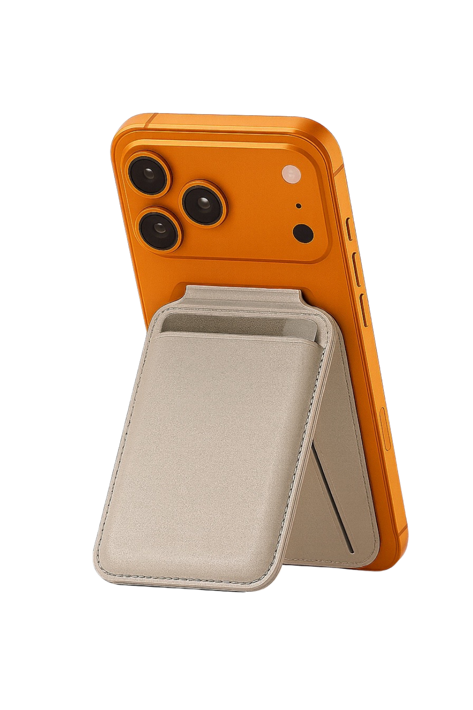 Flexstand Standlı Magnetik Gri Yapıştırmalı 4 Hazneli Mıknatıslı Kartlık