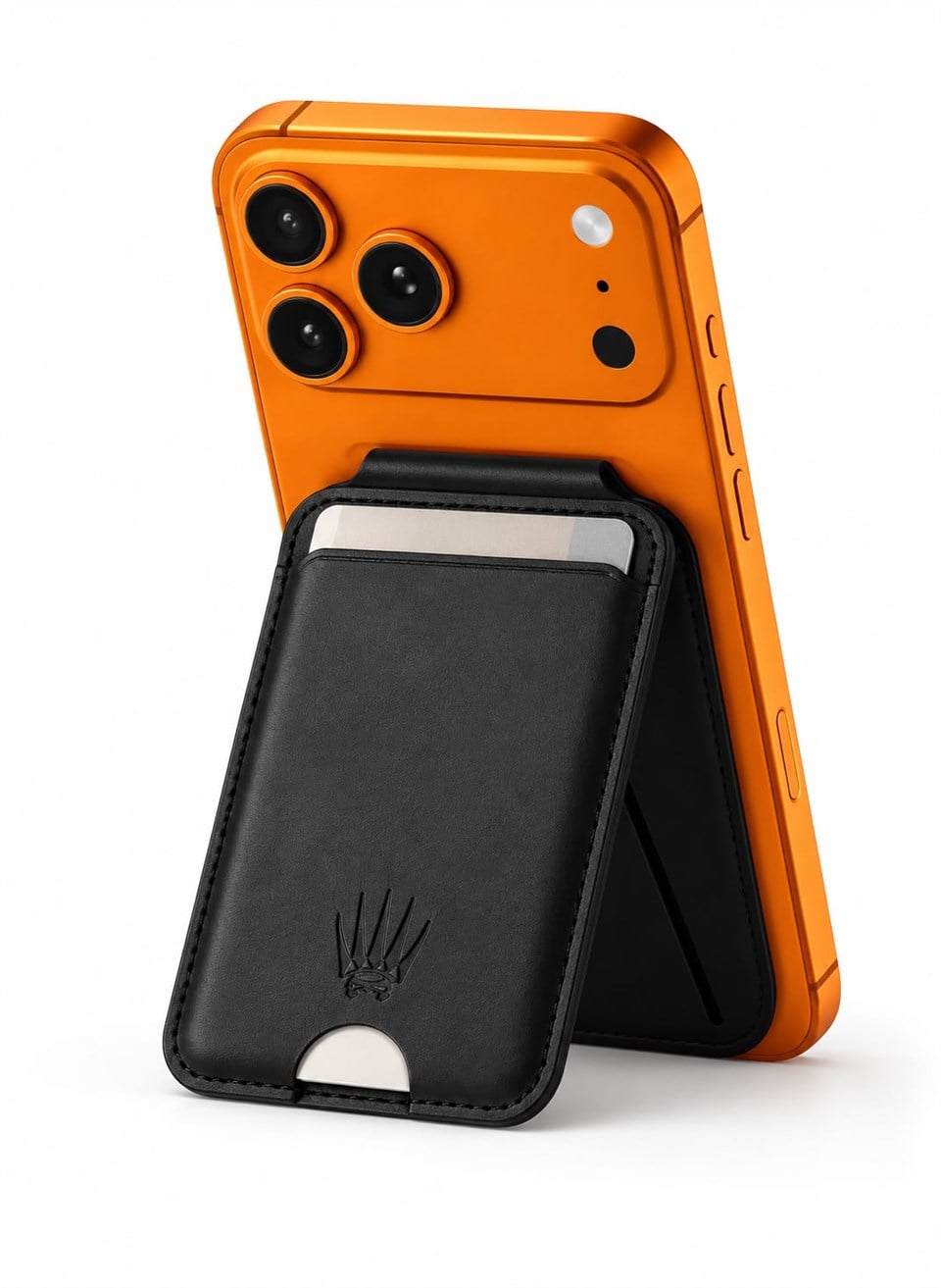 Flexstand Standlı Siyah Magnetik Yapıştırmalı 4 Hazneli Mıknatıslı Kartlık