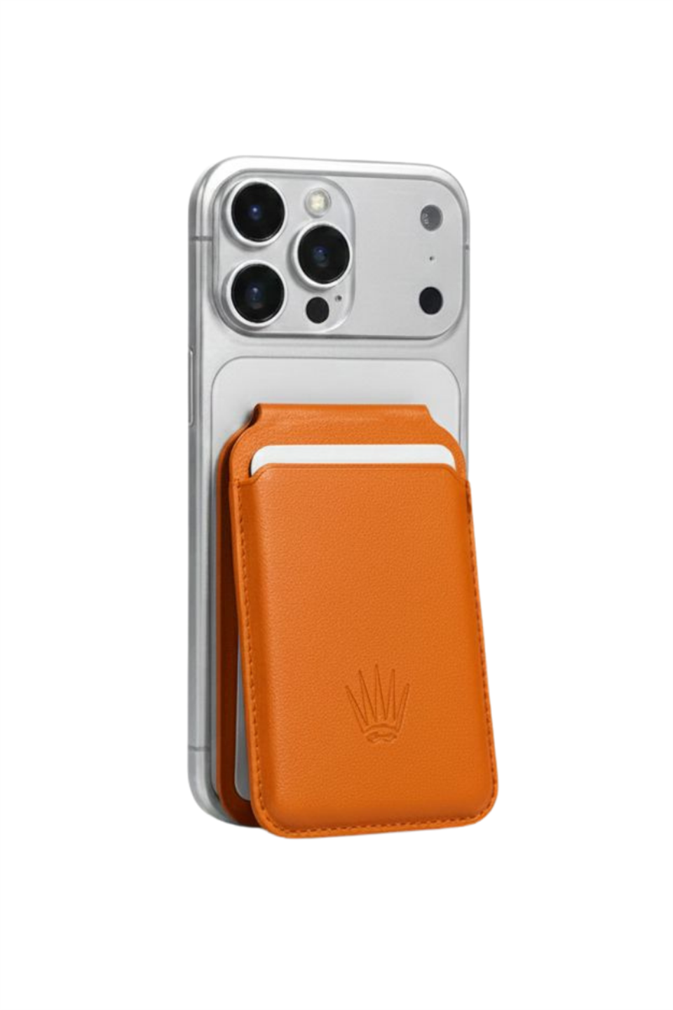 Flexstand Standlı Turuncu Magnetik Yapıştırmalı 4 Hazneli Mıknatıslı Kartlık