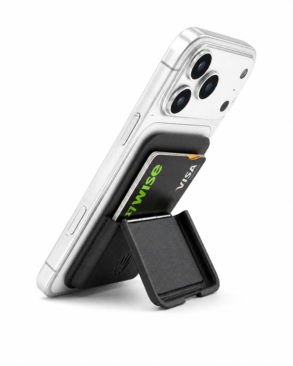 Foldex Standlı Siyah Magnetik Yapıştırmalı Mıknatıslı Kartlık