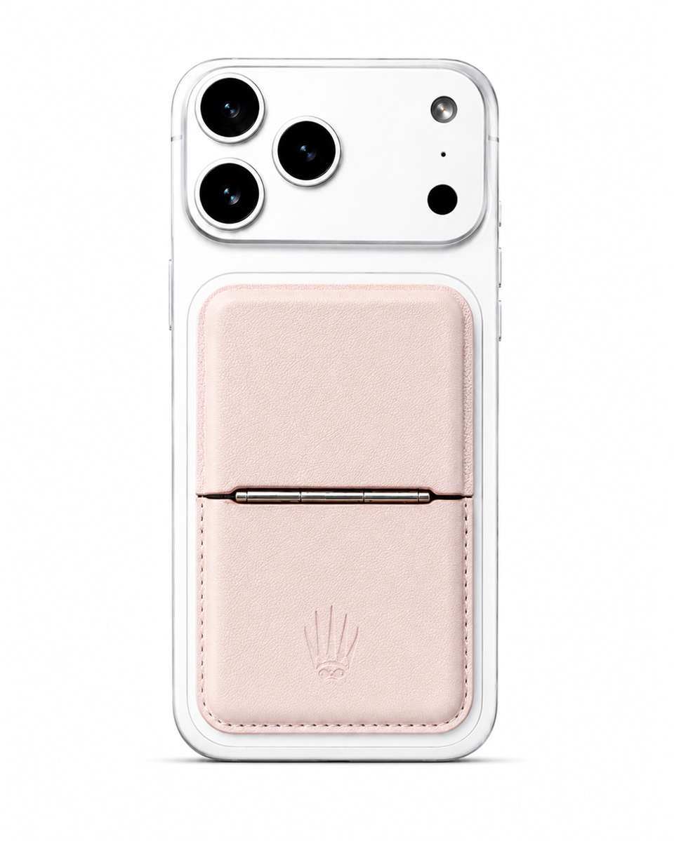 Foldex Standlı Pembe Magnetik Yapıştırmalı Mıknatıslı Kartlık