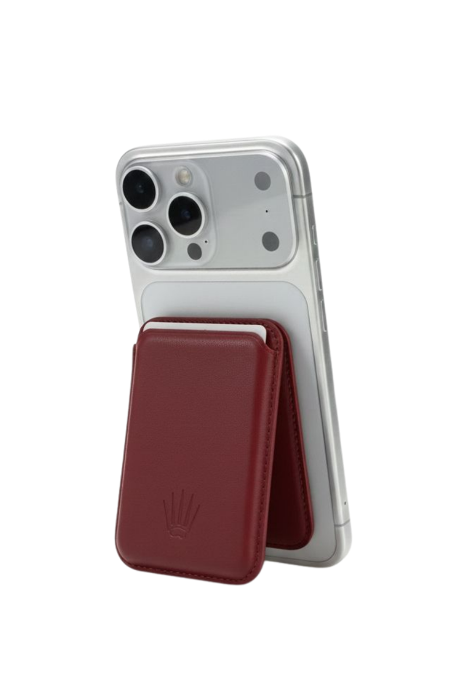 Kickstand Standlı Kırmızı Magnetik Yapıştırmalı Mıknatıslı Kartlık