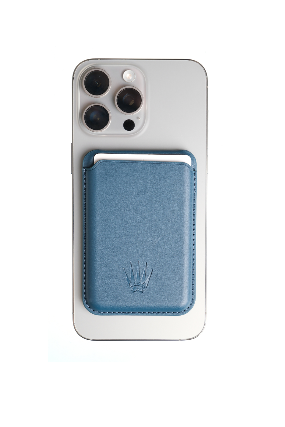 Kickstand Standlı Koyu Mavi Magnetik Yapıştırmalı Mıknatıslı Kartlık