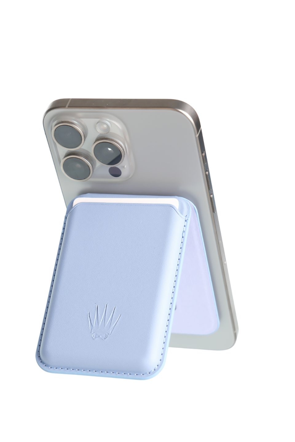 Kickstand Standlı Lila Magnetik Yapıştırmalı Mıknatıslı Kartlık