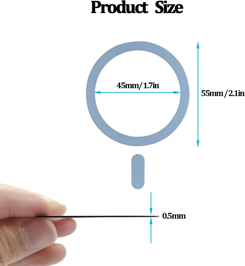 MagSafe Özelliği Olmayan Telefonlar İçin Yapışkan Mıknatıs
