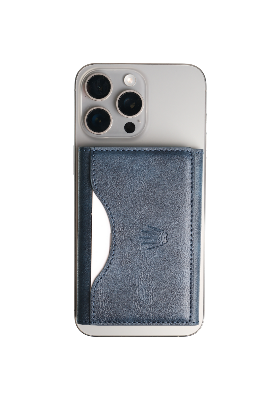 Storm Lacivert Magnetik Yapıştırmalı 5 Hazneli Mıknatıslı Kartlık