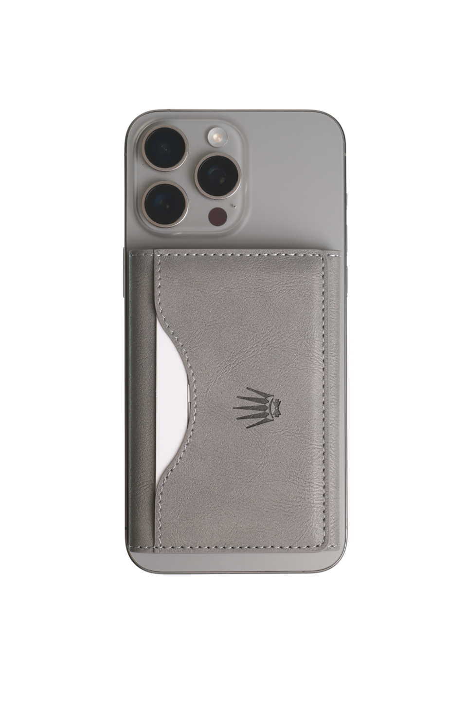 Storm Gri Magnetik Yapıştırmalı 5 Hazneli Mıknatıslı Kartlık