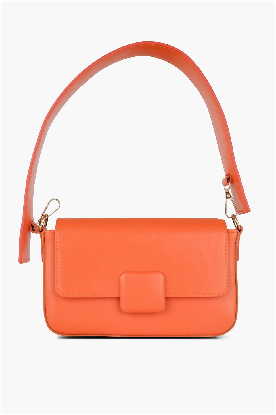 Arianna Turuncu Kadın Omuz Ve Kol Çantası