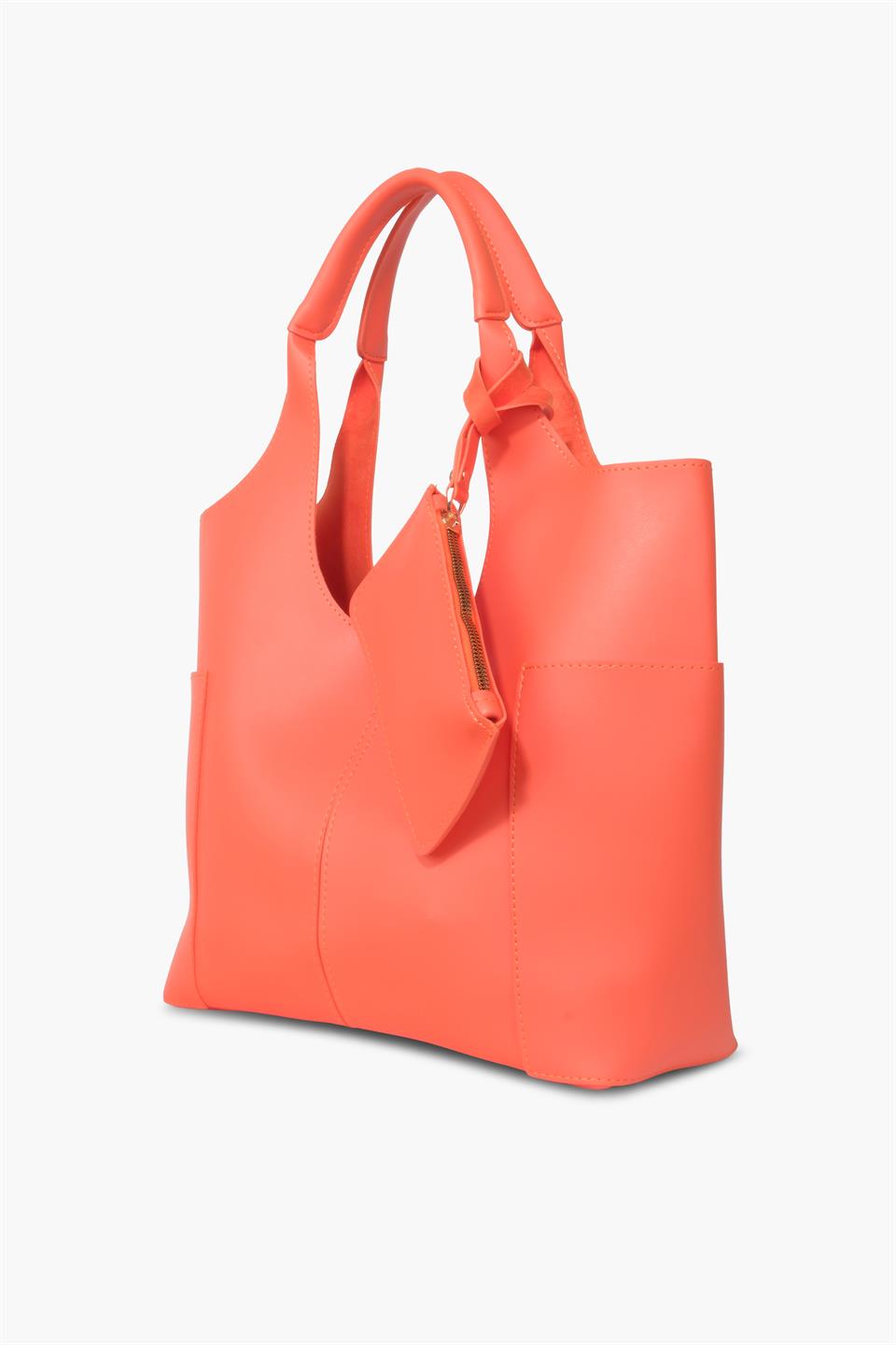  ORANGE  WOMAN SHOULDER BAG CARLA