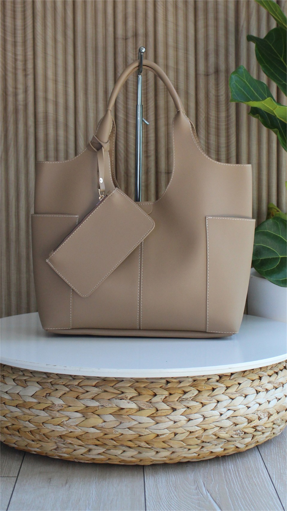  MINK  WOMAN SHOULDER BAG CARLA
