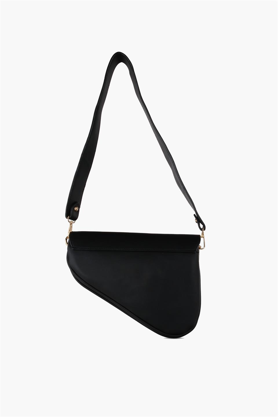 Chrisdio Siyah Kadın Omuz Ve Kol Çantası Chrisdio