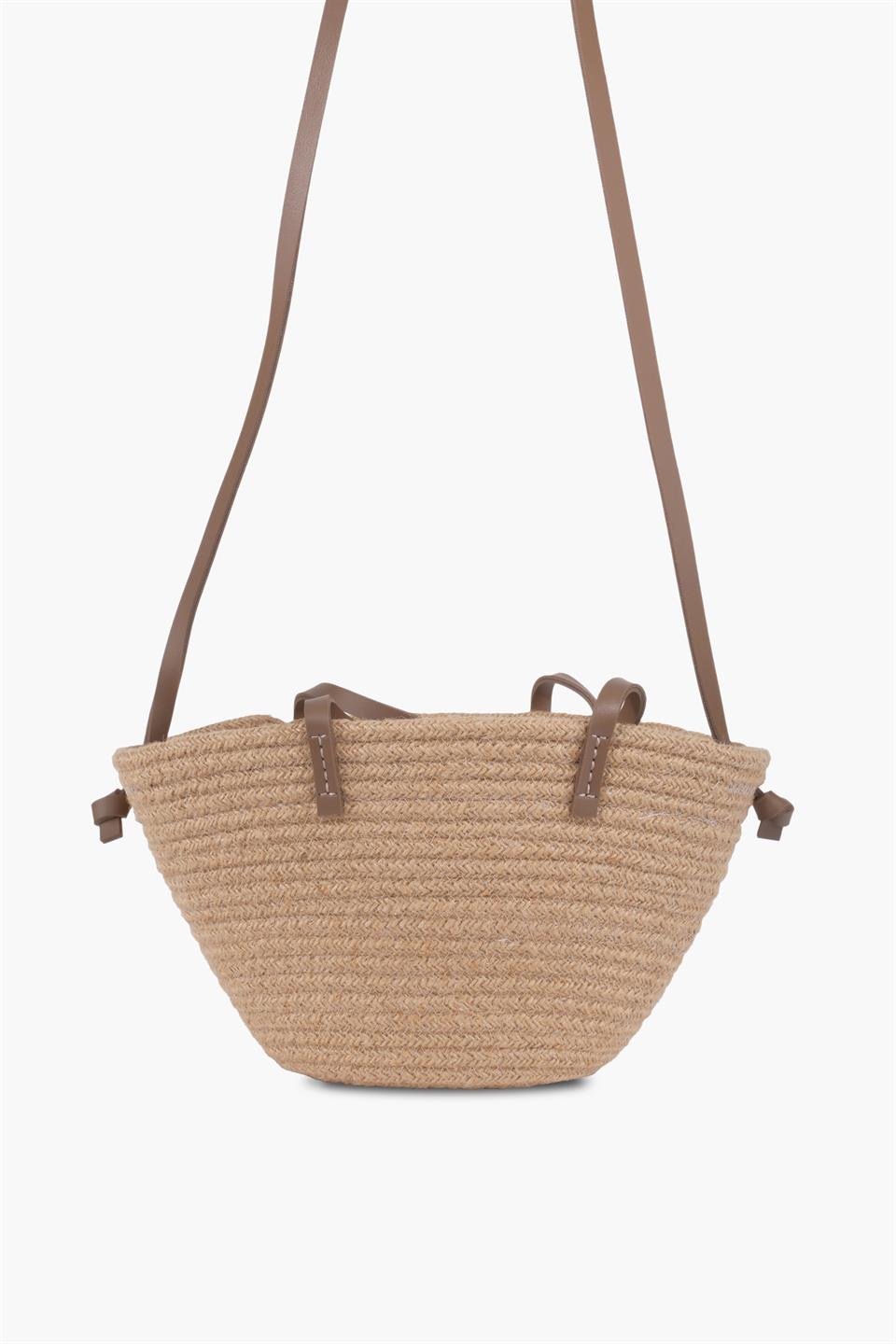 Kadın Jüt Vizon Hasır Omuz Çanta &Çapraz Kadın Çanta MİA