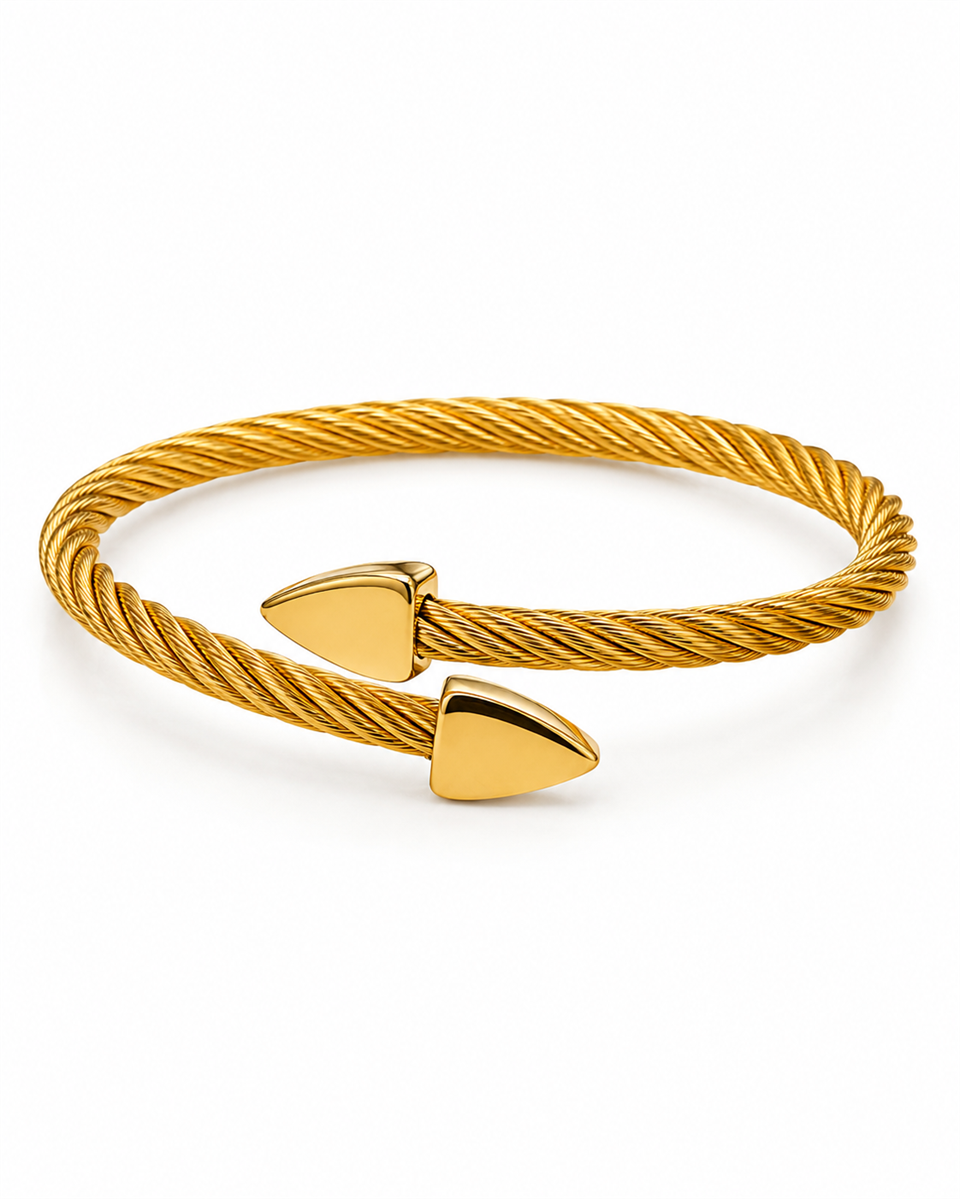 SERENITY GOLD ÇELİK BİLEKLİK 