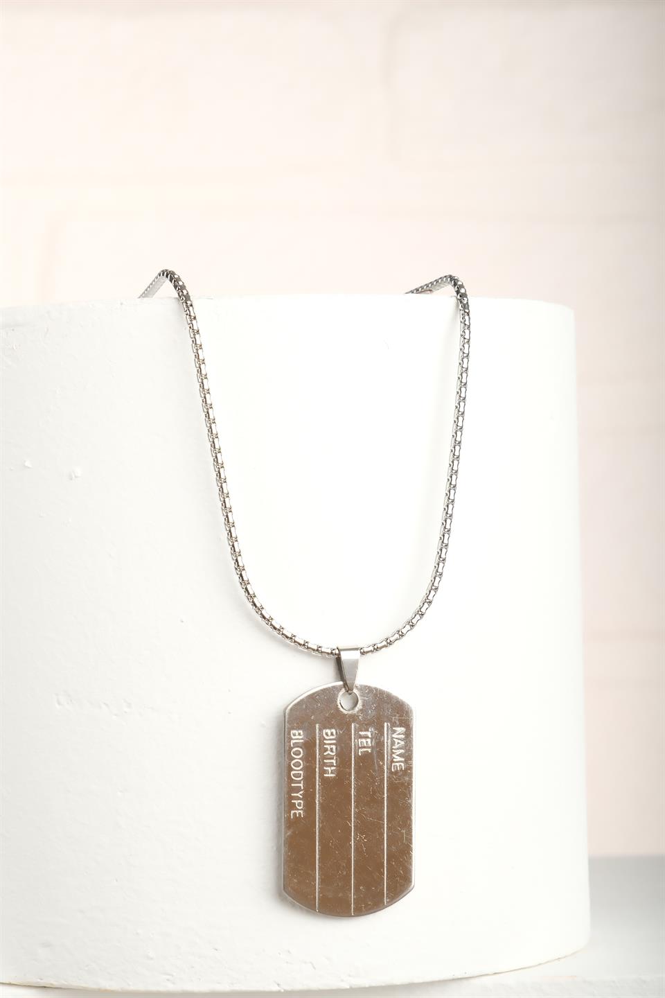 SİLLAGE GOLD ZİNCİR ÇELİK KOLYE