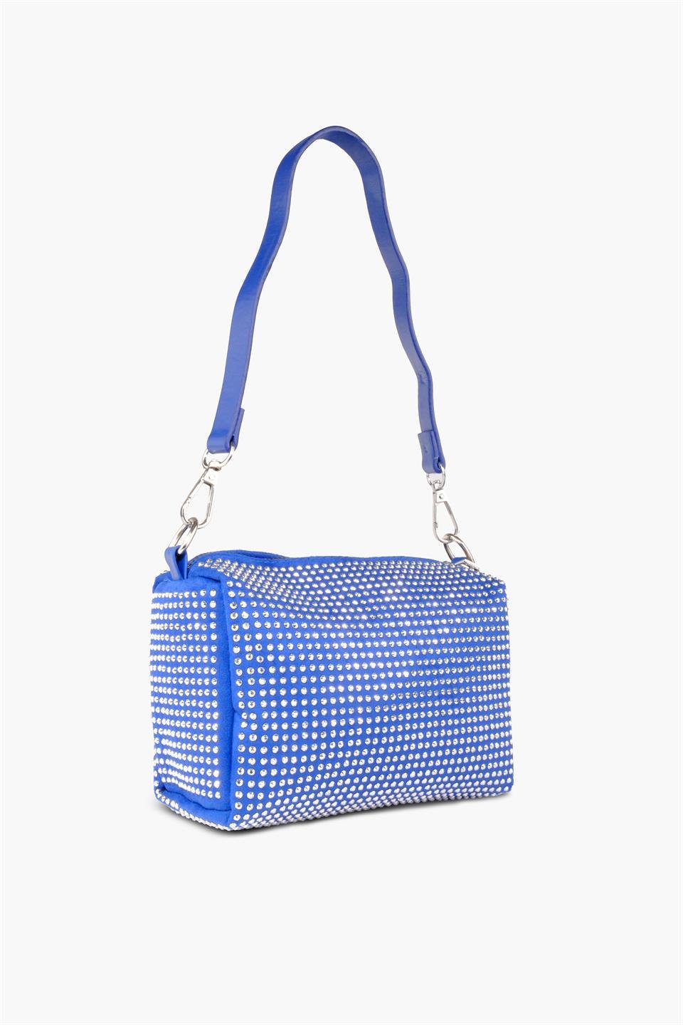BLUE WOMAN SHOULDER BAG XANDER VANK