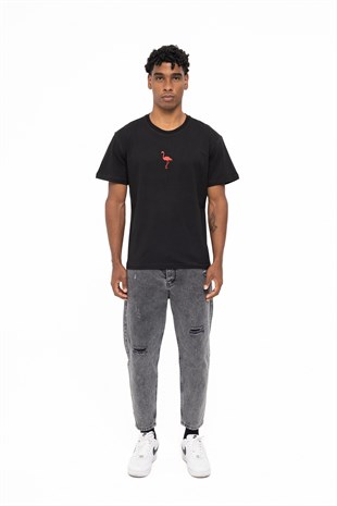 BOYFRIEND JEANS DARK GRİ