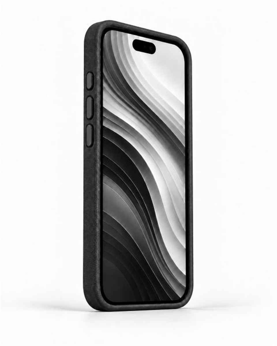 IPHONE 14 PRO MAX SİYAH STANDLI Manyetik KILIF + KARTLIK