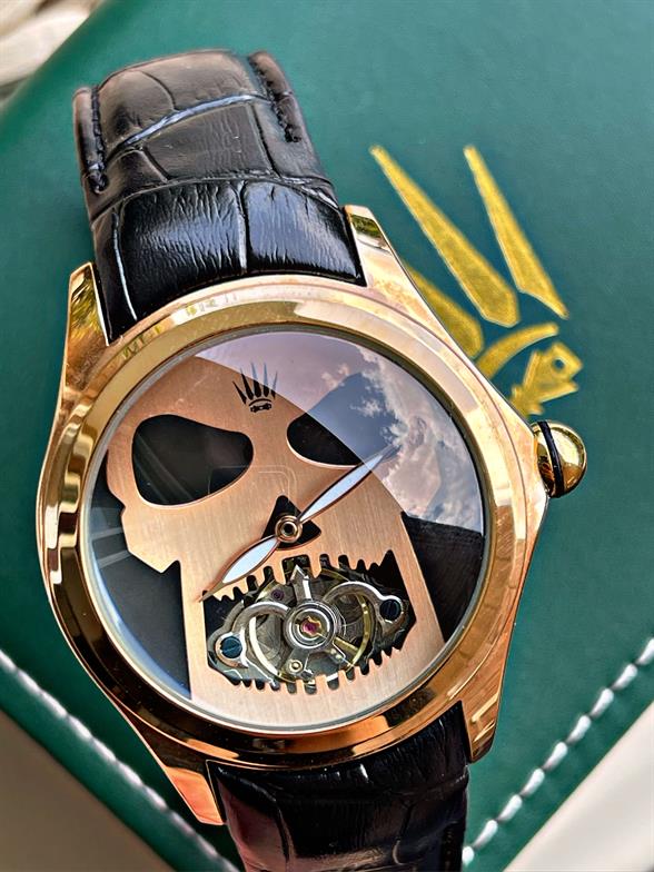 Tasarım Rose Gold Kol Saati 316L Çelik Kasa, Hardlex Mineral Cam 3ATM Casablanca