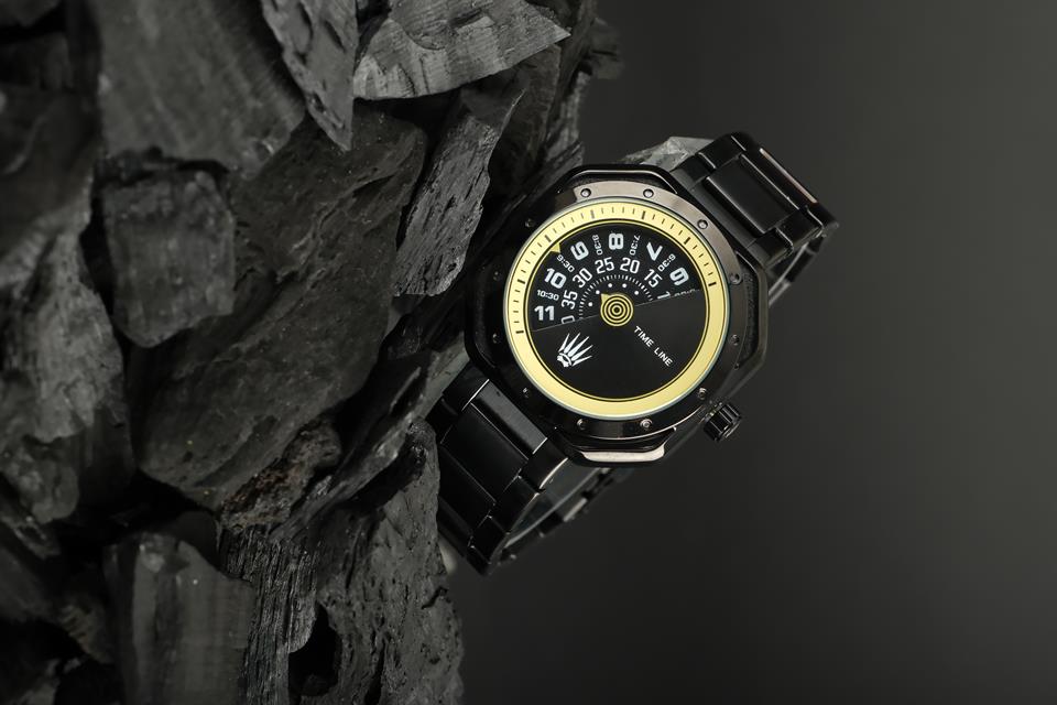 AQUARECER SİYAH KOL SAATİ