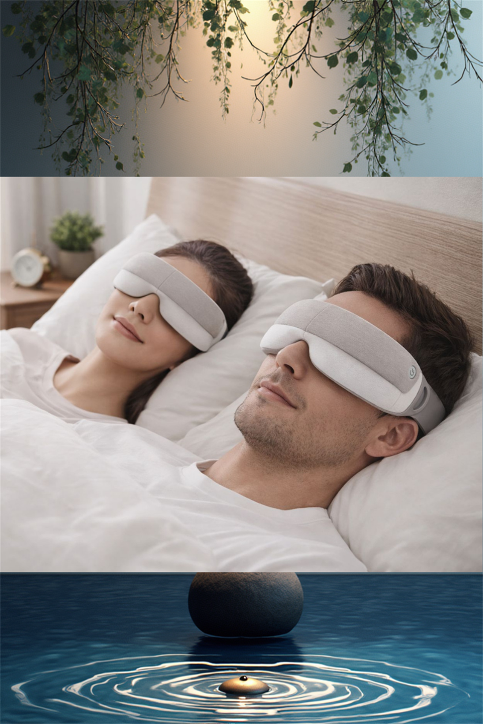 Katlanabilir Göz Masaj Aleti