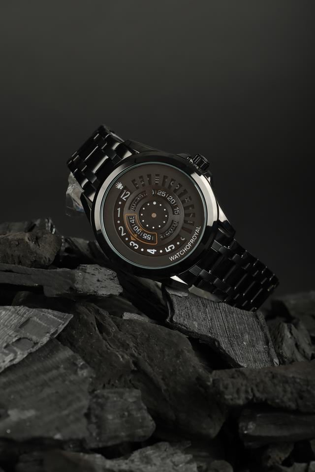 SPEED MASTER ROSE BLACK WRISTWATCH