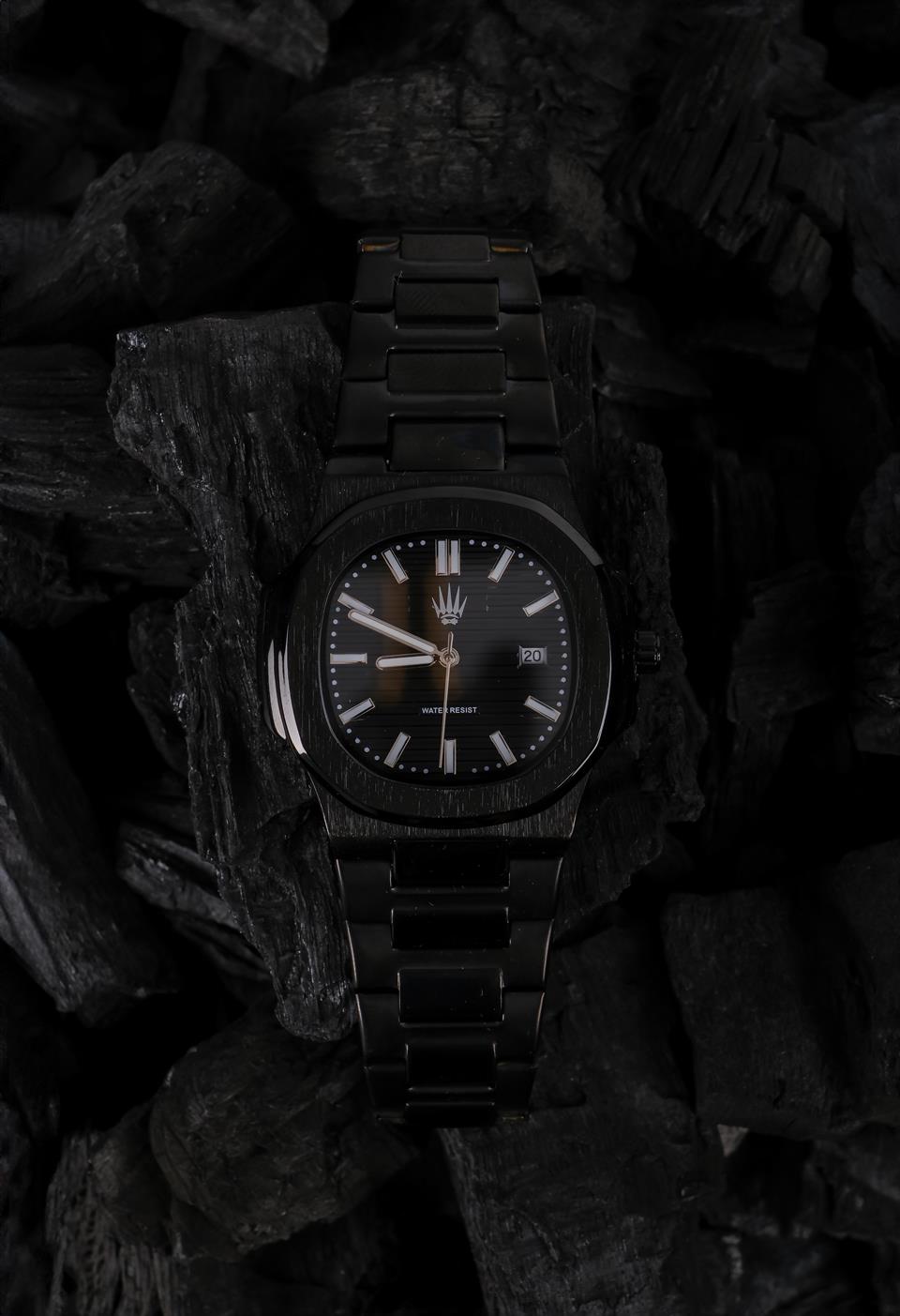 Vector Dark Black Çelik Kol Saati