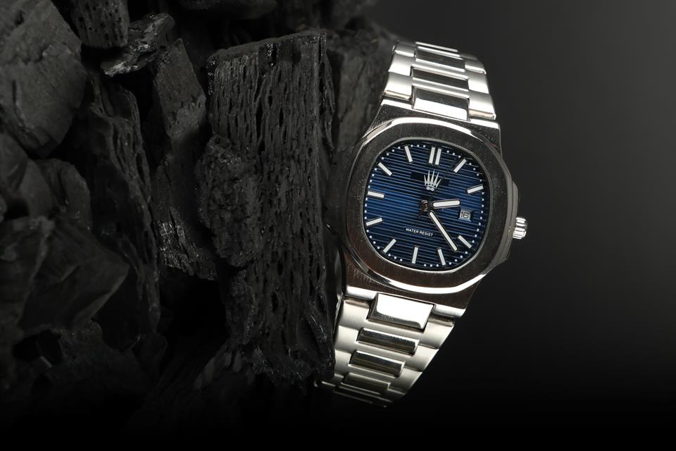 Vector Silver Mavi Çelik Kol Saati