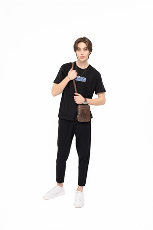 MORE PLEASURE T-SHIRT SİYAH