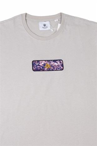 PARODY T-SHIRT GRİ