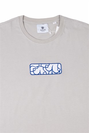 PLEASURE T-SHIRT GRİ