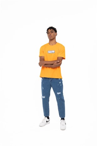 PLEASURE T-SHIRT TURUNCU