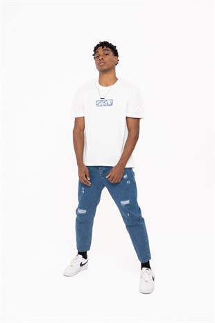 PLEASURE T-SHIRT BEYAZ