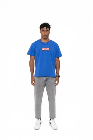 TRAP T-SHIRT MAVİ