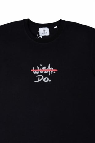 WISH-DO T-SHIRT SİYAH 