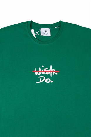 WISH-DO T-SHIRT YEŞİL