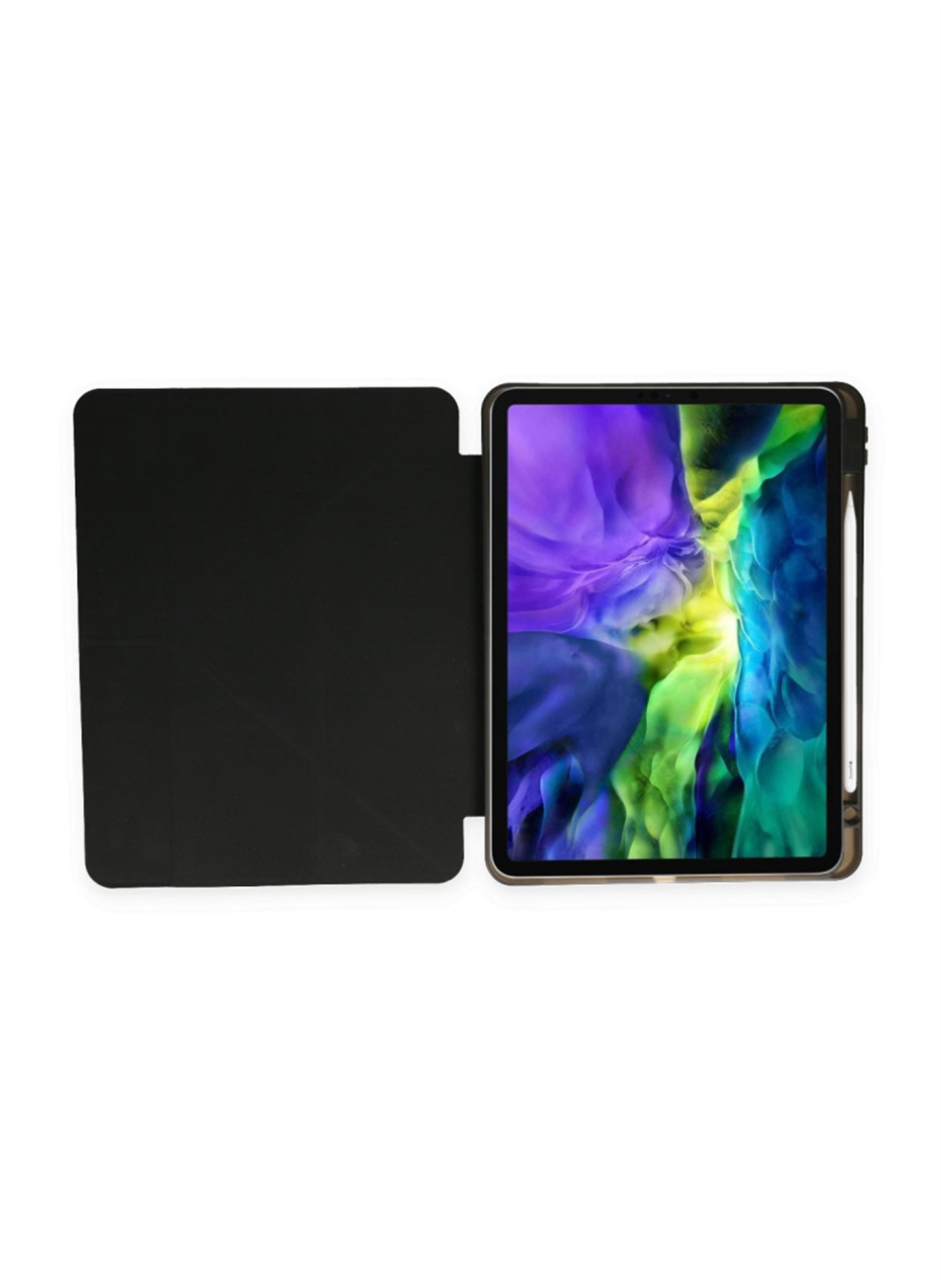 AirLink iPad Pro 11 (2024) Kılıf Kalemlikli Mars Tablet Kılıfı - Siyah