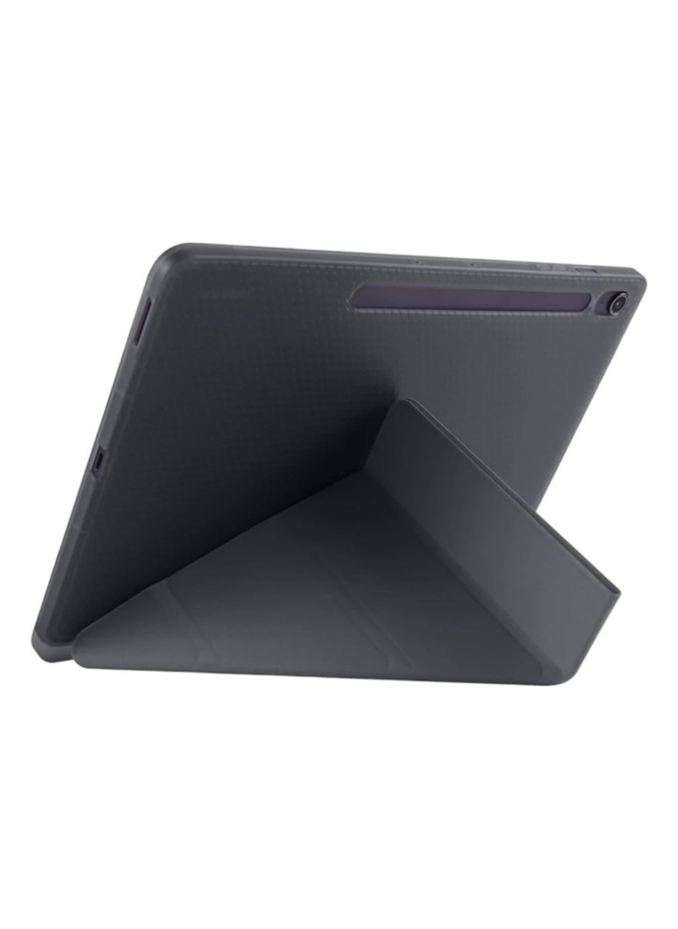 HopCase iPad Pro 11 (2024) Kılıf Kalemlikli Hugo Tablet Kılıfı -SİYAH