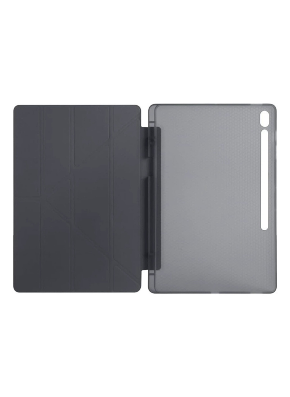 HopCase iPad Pro 11 (2024) Kılıf Kalemlikli Hugo Tablet Kılıfı -SİYAH