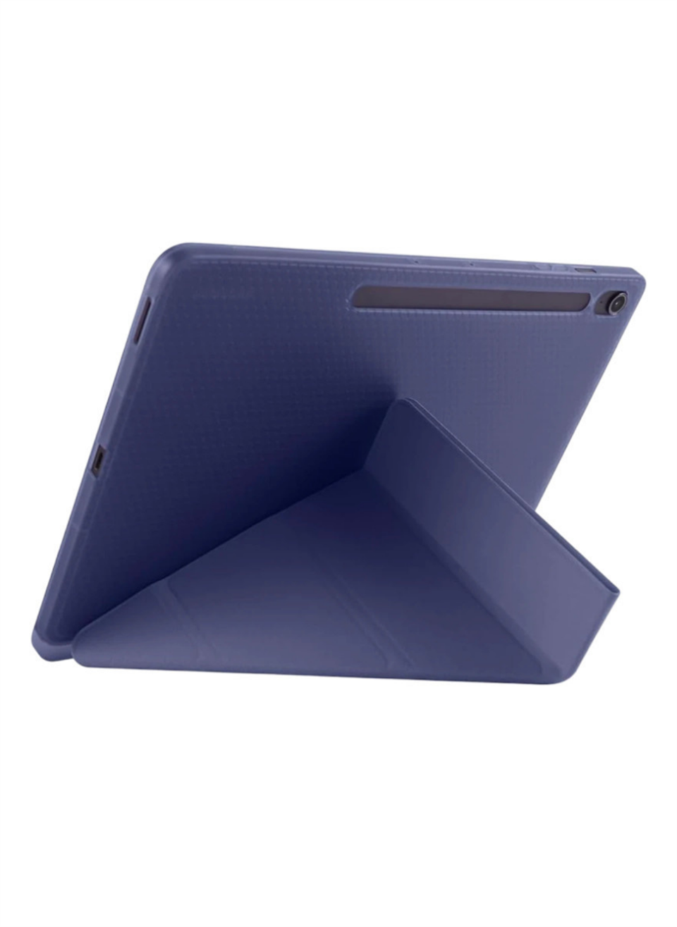 HopCase iPad Pro 11 (2024) Kılıf Kalemlikli Hugo Tablet Kılıfı -Mor